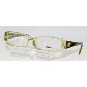 New Fendi Translucent Green Eyeglasses
